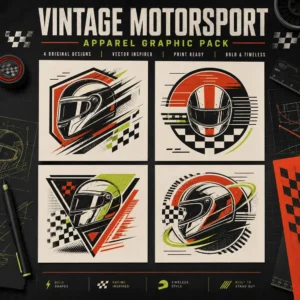 Vintage Motorsport Graphic Pack
