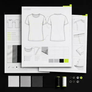 Essential T-Shirt Tech Pack Template